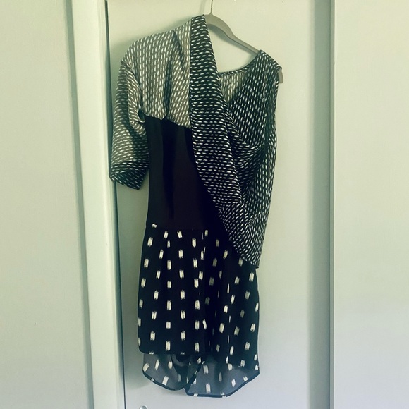 Madewell Ikat Overlay Romper - Picture 7 of 11